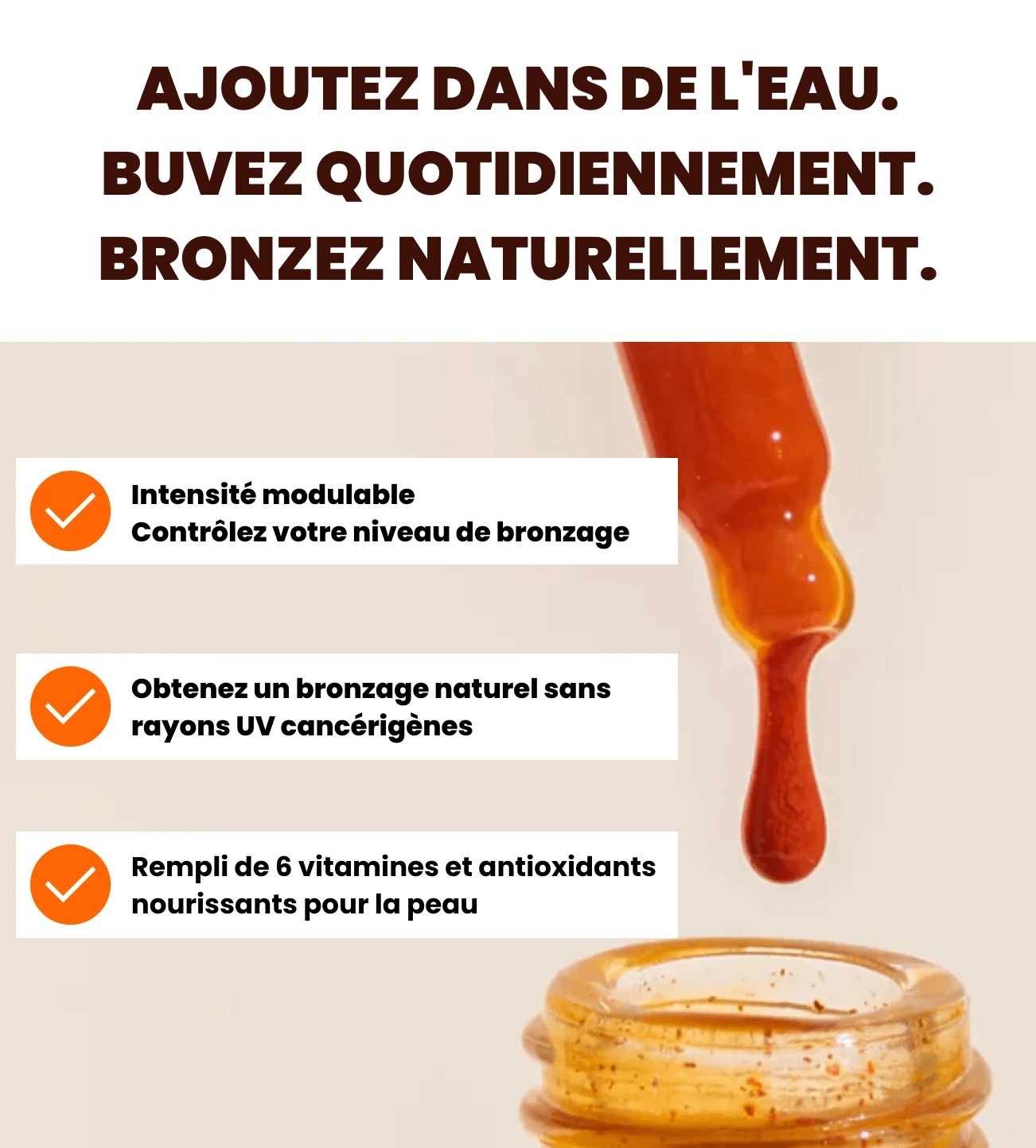 DripGlow Gouttes Auto Bronzantes